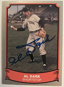 Al Dark (d. 2014) Signed Autographed 1988 Pacific Legends Baseball Card - New York Giants
