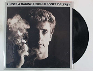 Roger Daltrey Signed Autographed "Under a Raging Moon" Record Album - COA Matching Holograms