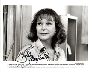 Shirley MacLaine Signed Autographed "Wrestling Ernest Hemingway" Glossy 8x10 Photo - COA Matching Holograms