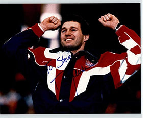Dan Jansen Signed Autographed 'To Steve' Glossy 8x10 Photo - COA Matching Holograms