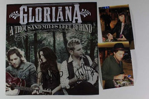 Gloriana Band Signed Autographed "A Thousand Miles Left Behind" 12x12 Promo Photo - COA Matching Holograms