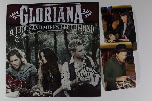 Gloriana Band Signed Autographed 