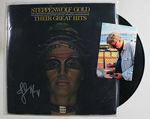 John Kay Signed Autographed "Steppenwolf" Record Album - COA Matching Holograms