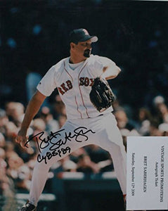 Bret Saberhagen Signed Autographed Glossy 8x10 Photo (JSA COA) - Boston Red Sox