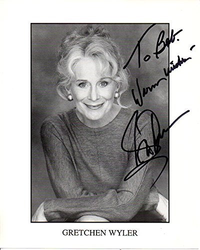 Gretchen Wyler (d. 2007) Signed Autographed 
