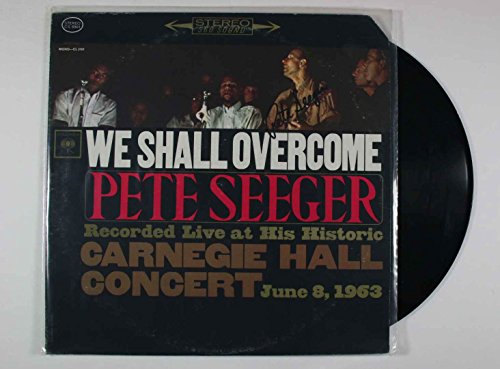 Pete Seeger Signed Autographed 