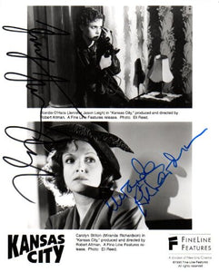 Jennifer Jason Leigh & Miranda Richardson Autographed "Kansas City" 8x10 Photo - COA Matching Holograms