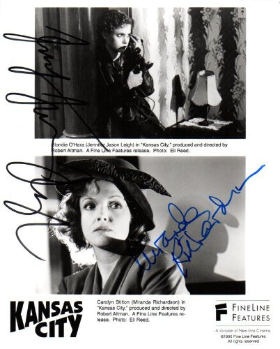 Jennifer Jason Leigh & Miranda Richardson Autographed 