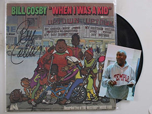 Bill Cosby Signed Autographed "When I Was a Kid" Comedy Record Album - COA Matching Holograms