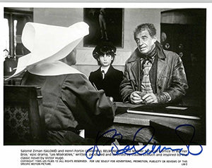 Jean-Paul Belmondo Signed Autographed "Les Miserables" Glossy 8x10 Photo - COA Matching Holograms