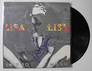 Lisa Lisa Signed Autographed "Skip To My Lu" Record Album - COA Matching Holograms