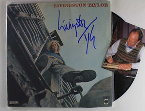Livingston Taylor Signed Autographed "Livingston Taylor" Record Album - COA Matching Holograms