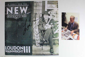 Loudon Wainwright III Signed Autographed "10 Songs For the New Depression" 12x12 Promo Flat - COA Matching Holograms
