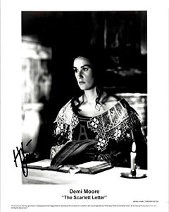 Demi Moore Signed Autographed "The Scarlet Letter" Glossy 8x10 Photo - COA Matching Holograms