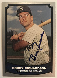 Bobby Richardson Signed Autographed 1988 Pacific Legends Baseball Card - New York Yankees