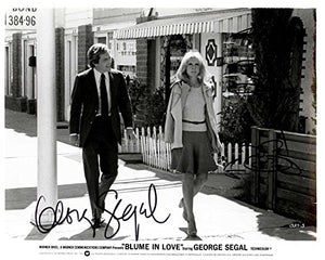 George Segal & Susan Anspach Signed Autographed "Blume in Love" Glossy 8x10 Photo - COA Matching Holograms