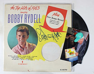 Bobby Rydell Signed Autographed "The Top Hits of 1963" Record Album - COA Matching Holograms