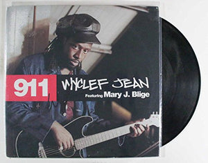 Wyclef Jean Signed Autographed "911" Record Album - COA Matching Holograms