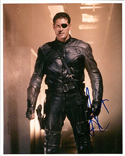 David Hasselhoff Signed Autographed 'Nick Fury' Glossy 8x10 Photo - COA Matching Holograms