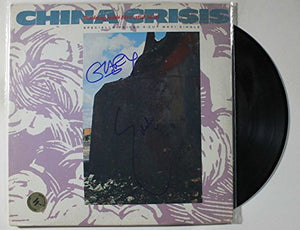 Gary Hart & Eddie Lundon Signed Autographed "China Crisis" Record Album - COA Matching Holograms