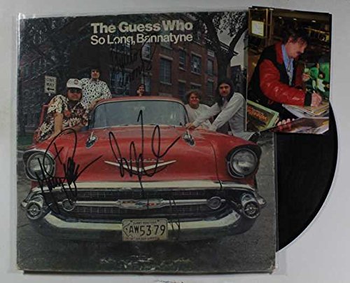 The Guess Who Group Signed Autographed 
