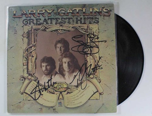 The Gatlin Brothers Group Signed Autographed 