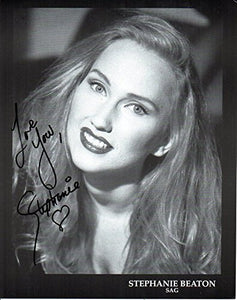 Stephanie Beaton Signed Autographed Glossy 8x10 Photo - COA Matching Holograms