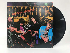 Wally Palmar, Mike Skill & Richard Cole Signed Autographed 'The Romantics' Record Album - COA Matching Holograms