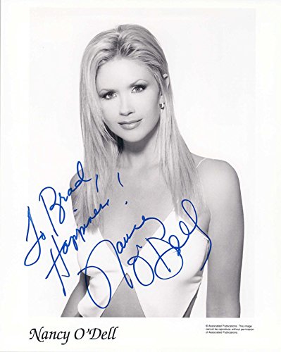 Nancy O'Dell Signed Autographed 