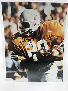 Earl Campbell Signed Autographed 'H.T. 77' Glossy 11x14 Photo Texas Longhorns - COA Matching Holograms