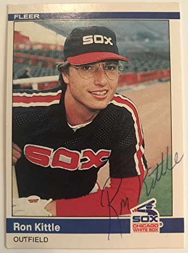 Ron Kittle Signed Autographed 1984 Fleer Baseball Card - Chicago White Sox