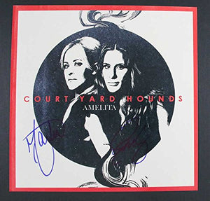 Emily Robison & Martie Maguire Signed Autographed "Court Yard Hounds" 12x12 Promo Photo - COA Matching Holograms