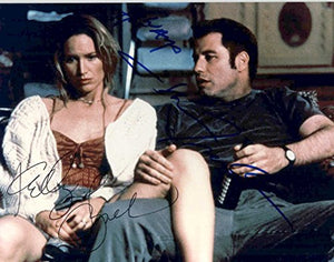 John Travolta & Kelly Lynch Signed Autographed "White Man's Burden" Glossy 8x10 Photo - COA Matching Holograms