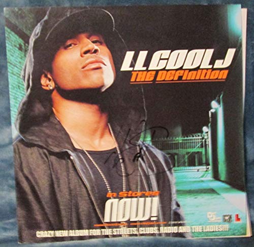 LL Cool J Signed Autographed 'The Definition' 12x12 Promo Photo - COA Matching Holograms