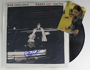 Rita Coolidge Signed Autographed "Never Let You Go" Record Album - COA Matching Holograms