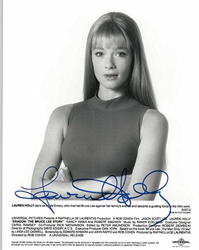 Lauren Holly Signed Autographed 