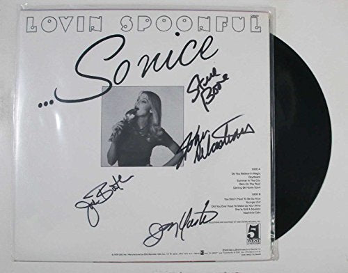 The Lovin Spoonful Band Signed Autographed