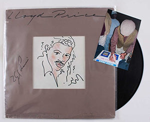 Lloyd Price Signed Autographed "Lloyd Price" Record Album - COA Matching Holograms