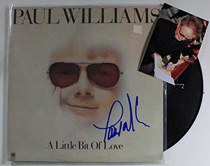 Paul Williams Signed Autographed "A Little Bit of Love" Record Album - COA Matching Holograms