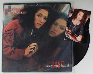 Melissa Manchester Autographed "Don't Cry Out Loud" Record Album - COA Matching Holograms