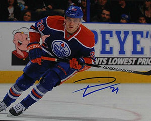 Leon Draisaitl Signed Autographed Glossy 11x14 Photo - Edmonton Oilers