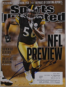 LaMarr Woodley Signed Autographed Complete "Sports Illustrated" Magazine - COA Matching Holograms