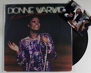Dionne Warwick Signed Autographed "Hot! Live and Otherwise" Record Album - COA Matching Holograms