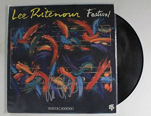Lee Ritenour Signed Autographed "Festival" Record Album - COA Matching Holograms