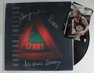 Modern English Band Signed Autographed "Stop Start" Record Album - COA Matching Holograms