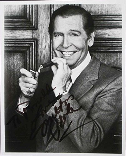Milton Berle (d. 2002) Signed Autographed Vintage Glossy 8x10 Photo 