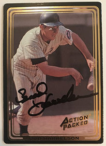 Bud Harrelson Signed Autographed 1992 Action Packed Baseball Card - New York Mets
