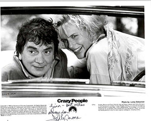 Dudley Moore (d. 2002) Signed Autographed "Crazy People" Glossy 8x10 Photo Signed to Gina - COA Matching Holograms
