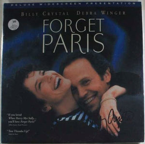 Billy Crystal Signed Autographed 'Forget Paris' LaserDisc Cover - COA Matching Holograms