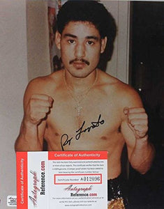 Ray Lovato Signed Autographed Boxing 8x10 Photo - COA Matching Stickers